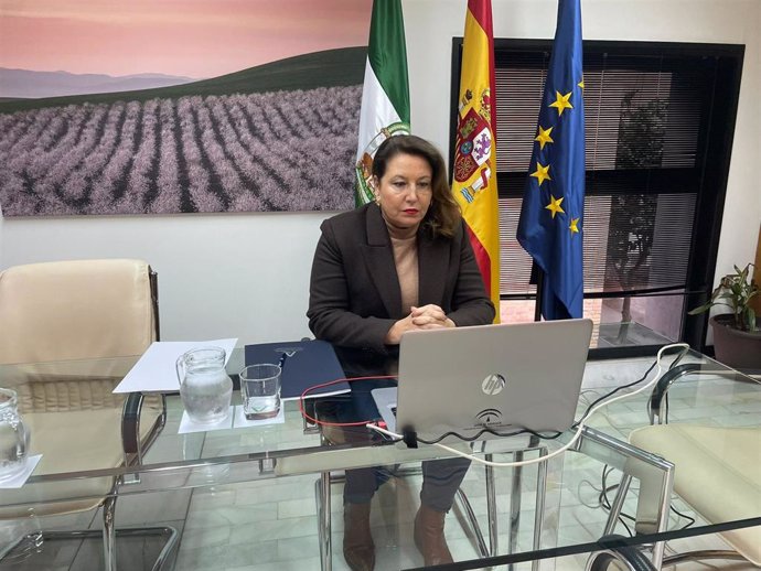 Archivo - La consejera de Agricultura, Pesca, Agua y Desarrollo Rural de la Junta de Andalucía, Carmen Crespo, en una foto de archivo.