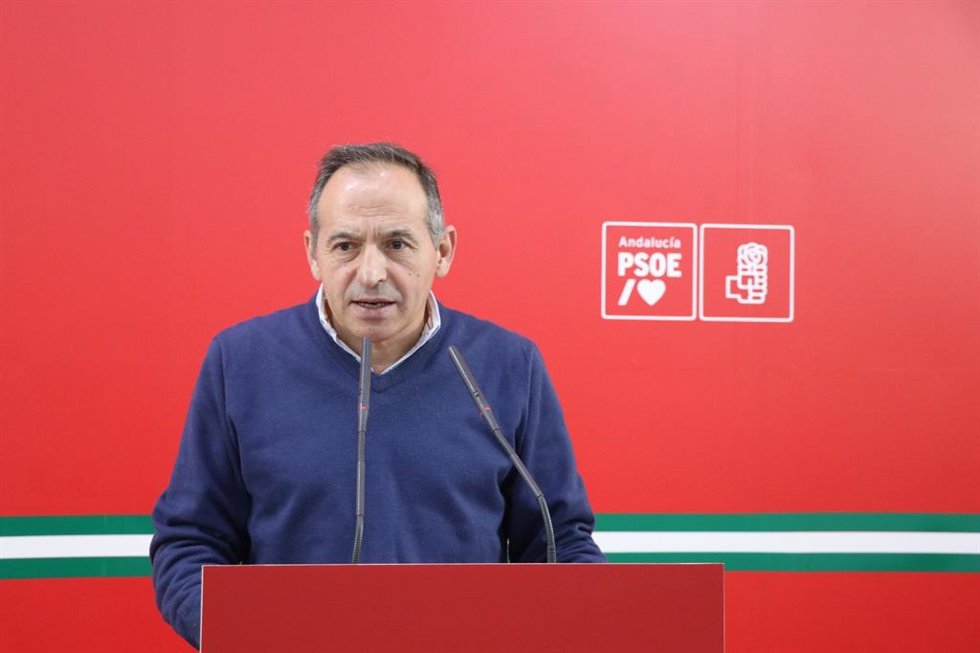 Archivo - El parlamentario andaluz del PSOE de Jaén Jacinto Viedma/Archivo