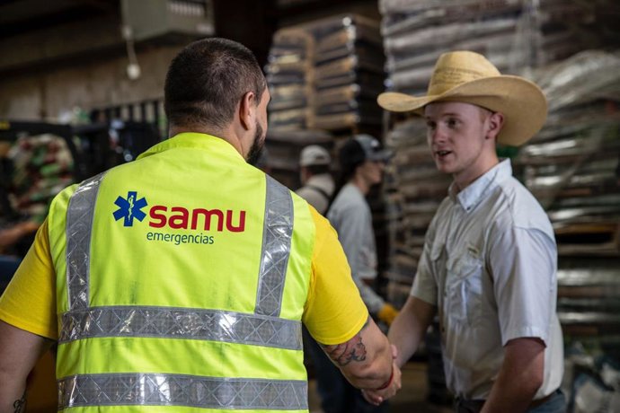 La Fundación SAMU ofrece ayuda de emergencia para los incendios de Texas.