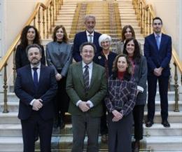 Asistentes a la firma del acuerdo entre la Fiscalía General del Estado y Autismo España.