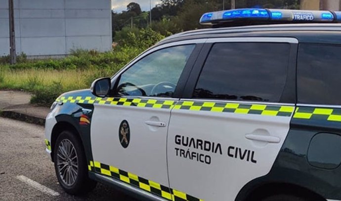 Archivo - Coche de la Guardia Civil.