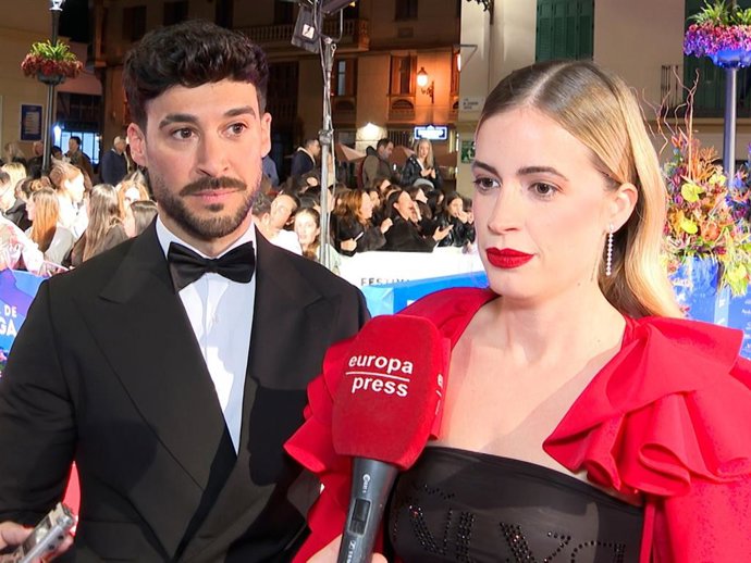Solange Janssens y Antonio López en el Festival de Málaga