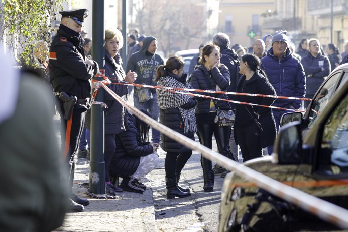 Asesinato de la Camorra en un barrio de Nápoles
