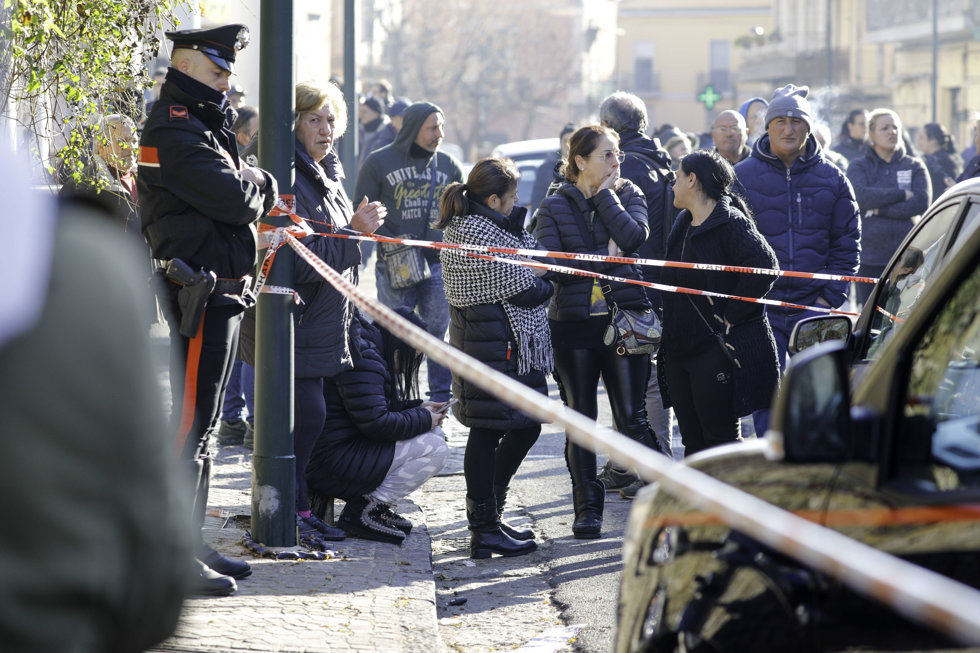 Asesinato de la Camorra en un barrio de Nápoles