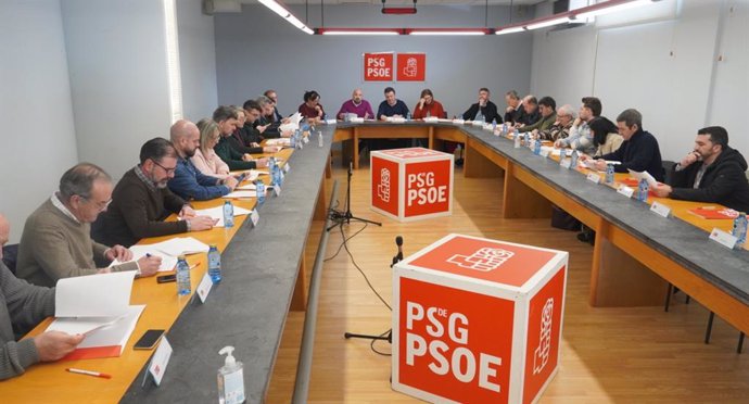 Executiva Nacional Galega do PSdeG celebrada o sábado 9 de marzo en Santiago de Compostela.