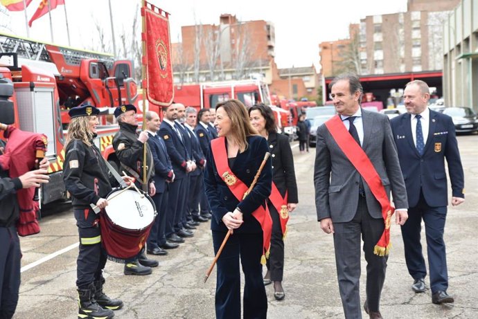 Celebración patrón de los bomberos.