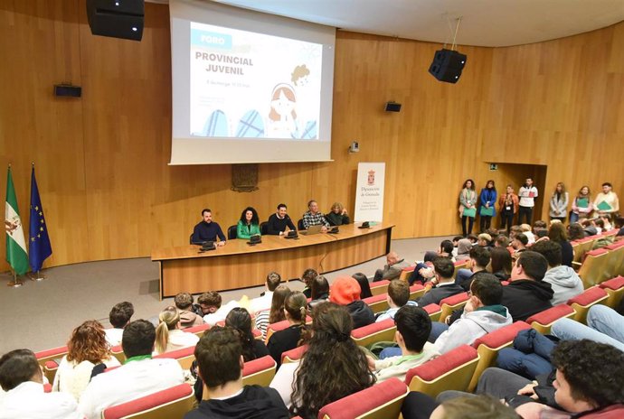 Imagen del I Foro Provincial de la Juventud organizado por la Diputación de Granada.