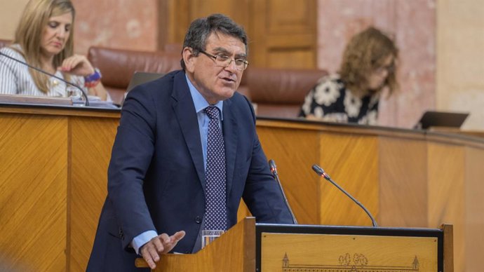 El parlamentario andaluz de Vox Rafael Segovia, en una foto de archivo.