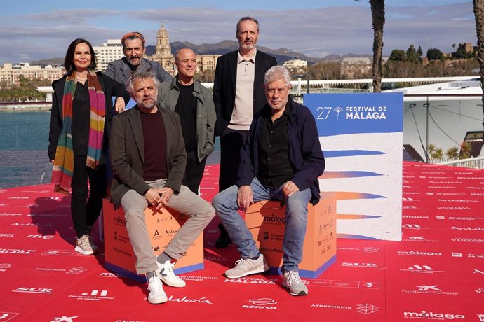 Photocall de 'Pájaros' en el 27 Festival de Málaga
