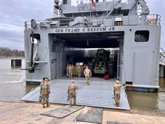 Foto: O.Próximo.- EEUU envía un primer barco con equipo para construir un puerto temporal para dar ayuda humanitaria en Gaza