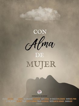 Cartel de la exposición 'Con Alma de Mujer. Fotógrafas de Afoco', que se puede ver en el Real Círculo de la Amistad de Córdoba hasta el 19 de marzo.