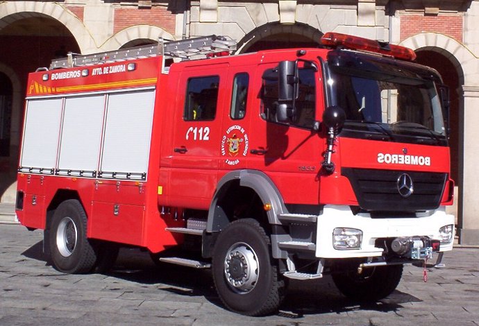 Vehículo de Bomberos de Zamora.