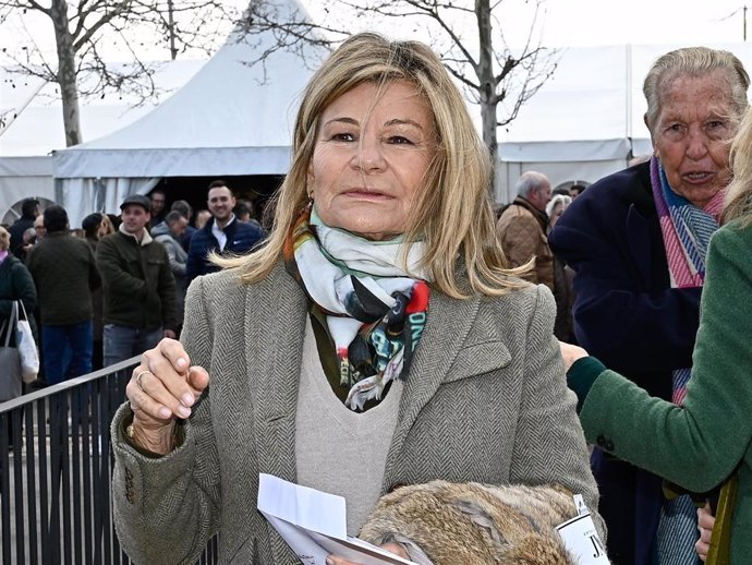 Cari Lapique en la corrida de José María Manzanares, Roca Rey y Fernando Adrián en la Feria del Milagro de Illescas a 09 de Marzo de 2024 en Illescas (España).