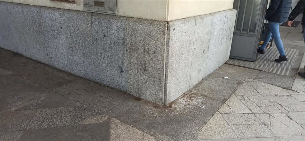 Pintada de 1978 del Movimiento Homosexual de Acción Revolucionaria