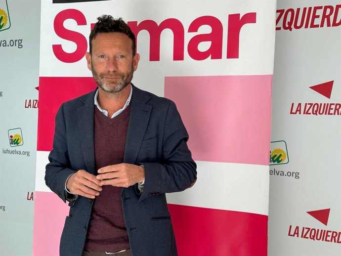 El coordinador de la Oficina Parlamentaria de Sumar en la provincia de Huelva, David F. Calderón.