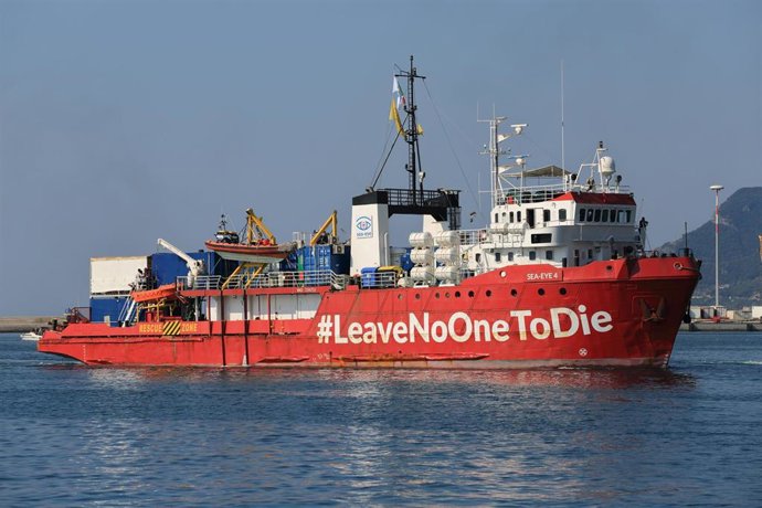 Archivo - Barco de la ONG alemana 'Sea-Eye'