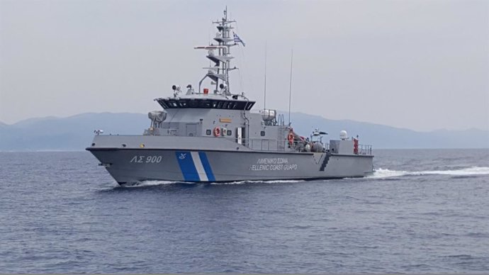 Una patrullera de la Guardia Costera de Grecia