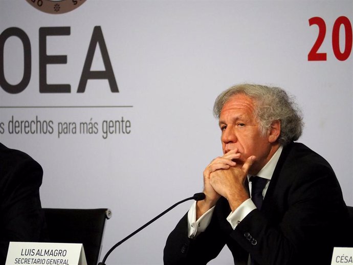 Archivo - El secretario general de la OEA, Luis Almagro
