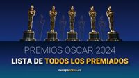 Premios Oscar 2024: Lista de ganadores
