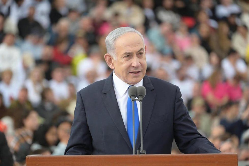 El primer ministro de Israel, Benjamin Netanyahu