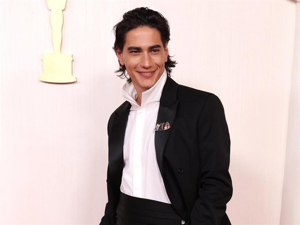 Enzo Vogrincic attends the 96th Annual Academy Awards on March 10, 2024 in Hollywood, California. (Photo by Kevin Mazur/Getty Images)