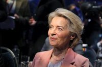 Von der Leyen pide a Israel "hacer más" para proteger a los civiles palestinos en la Franja de Gaza
