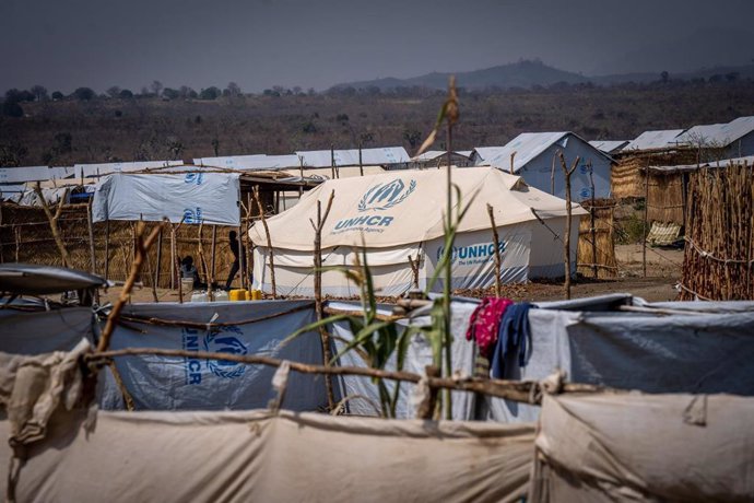 Archivo - Asentamiento de refugiados de Gorom, en Sudán del Sur