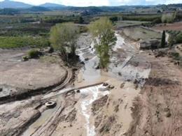 El riu Francolí al seu pas per l'Espluga (Tarragona)