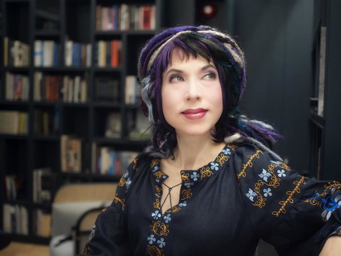 Archivo - La escritora finlandesa Sofi Oksanen.