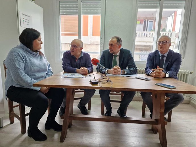 Julio García Comesaña este lunes en Vigo.