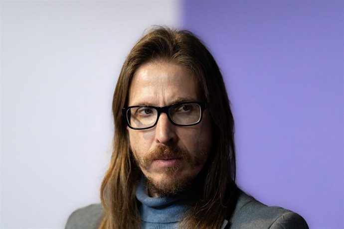 El secretario de Organización y portavoz de Podemos, Pablo Fernández, en una foto de archivo