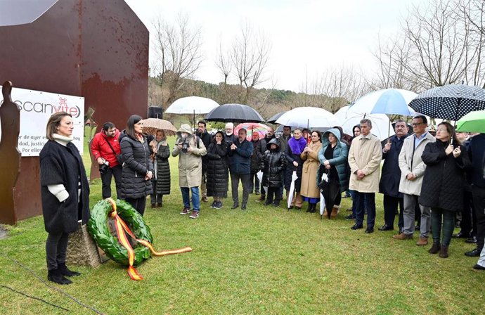 Homenaje en Santander a las víctimas del terrorismo en el vigésimo aniversario del atentado del 11M