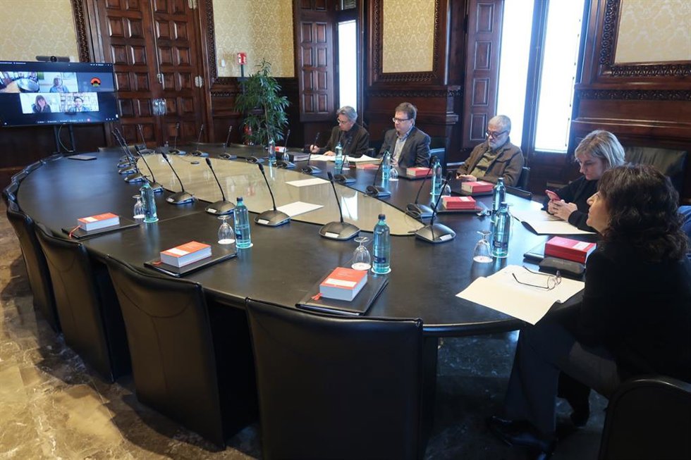 Reunión de la Mesa del Parlament