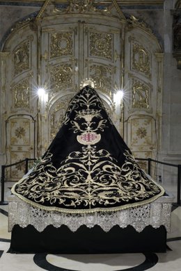 La Virgen de la Soledad de Logroño estrenará Manto esta Semana Santa