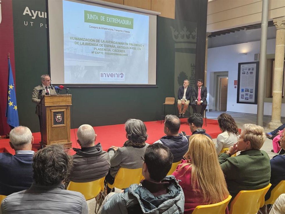 Presentación del proyecto de la avenida Martín Palomino