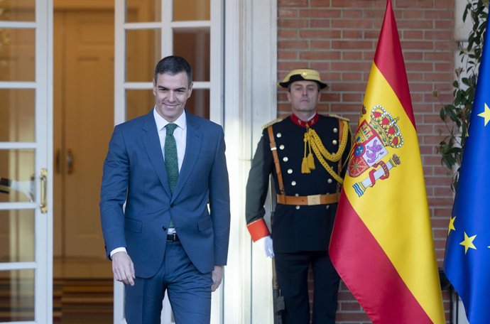 El presidente del Gobierno, Pedro Sánchez