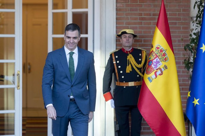 El presidente del Gobierno, Pedro Sánchez