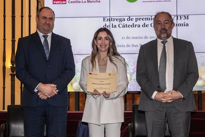 Entrega de premios de la Cátedra de Gastronomía de la UCLM.