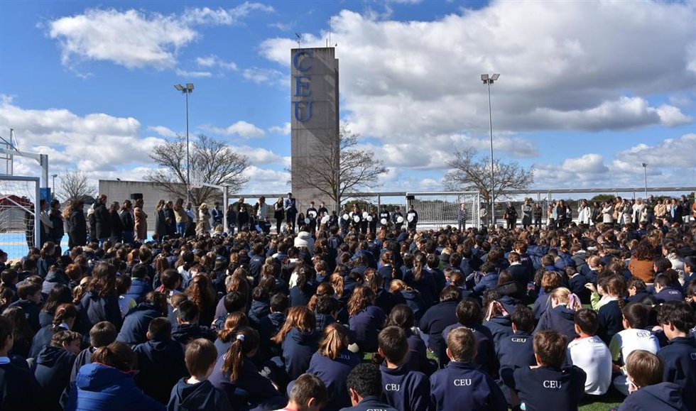 El CEU homenajea a las víctimas del terrorismo en sus centros de toda España con un minuto de silencio y una oración