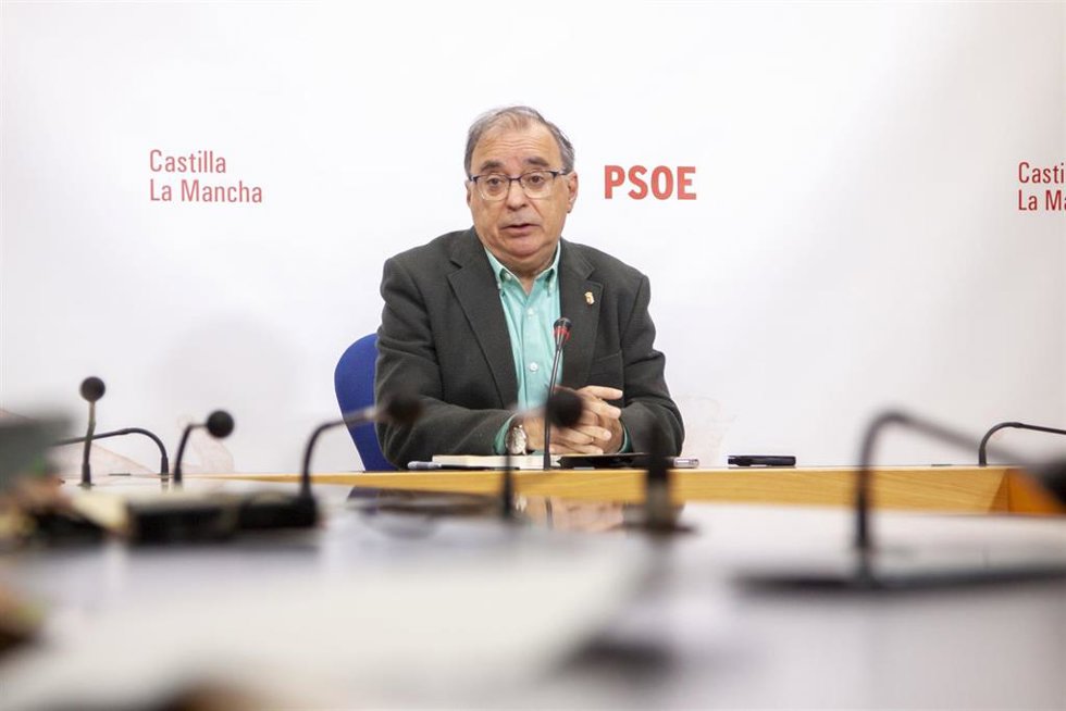 Fernando Mora durante la rueda de prensa.