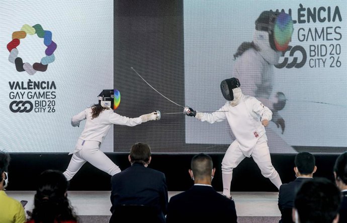 Archivo - Arxiu - Imatge d'arxiu de la presentació de Valncia com a seu dels Gai Games 2026.