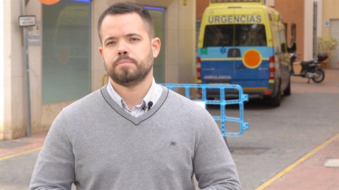 El portavoz del Grupo Municipal Vox en el Ayuntamiento de Rincón de la Victoria, Carlos Eugenio Chinchilla.