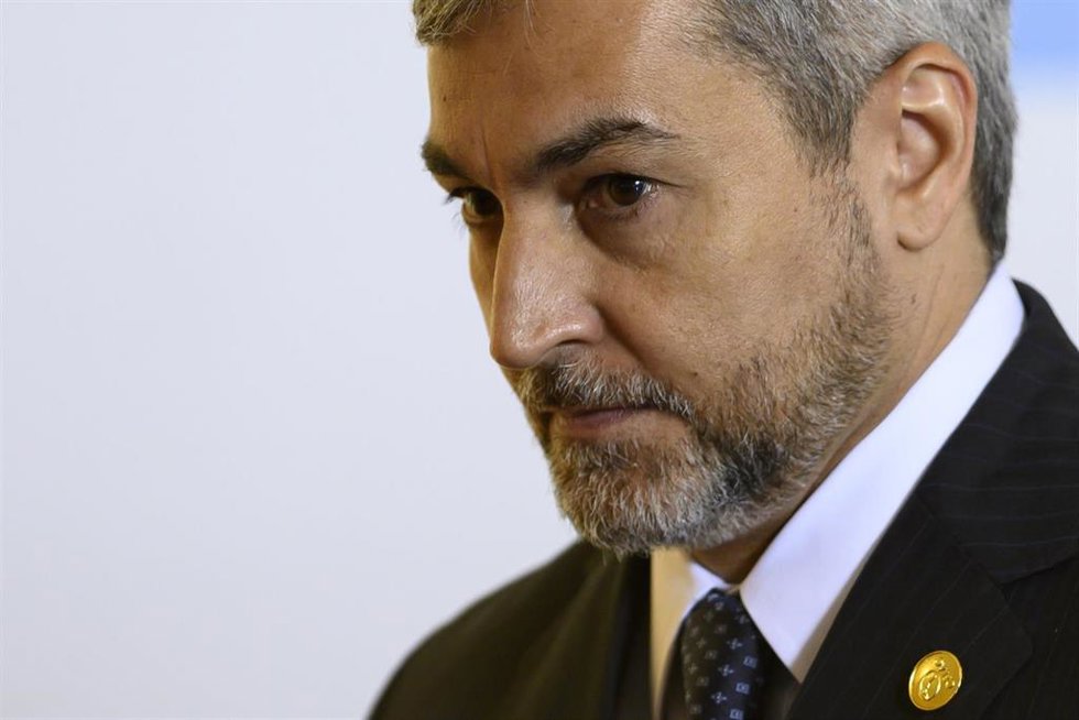 Archivo - El expresidente de Paraguay Mario Abdo (2018-2023)