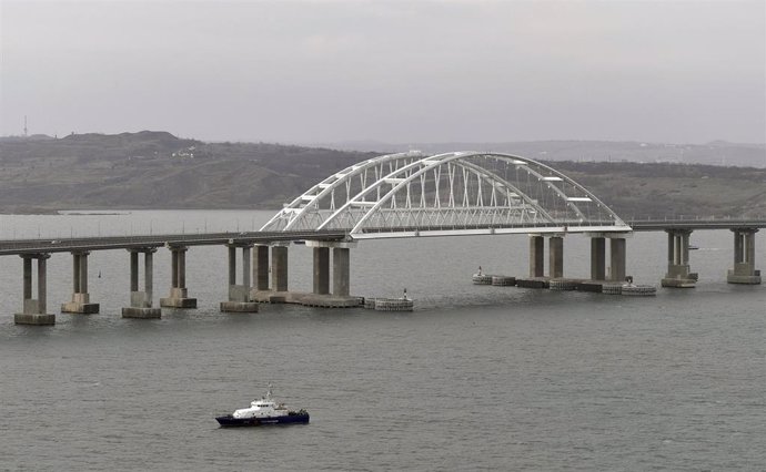 Archivo - El puente de Crimea (Archivo)