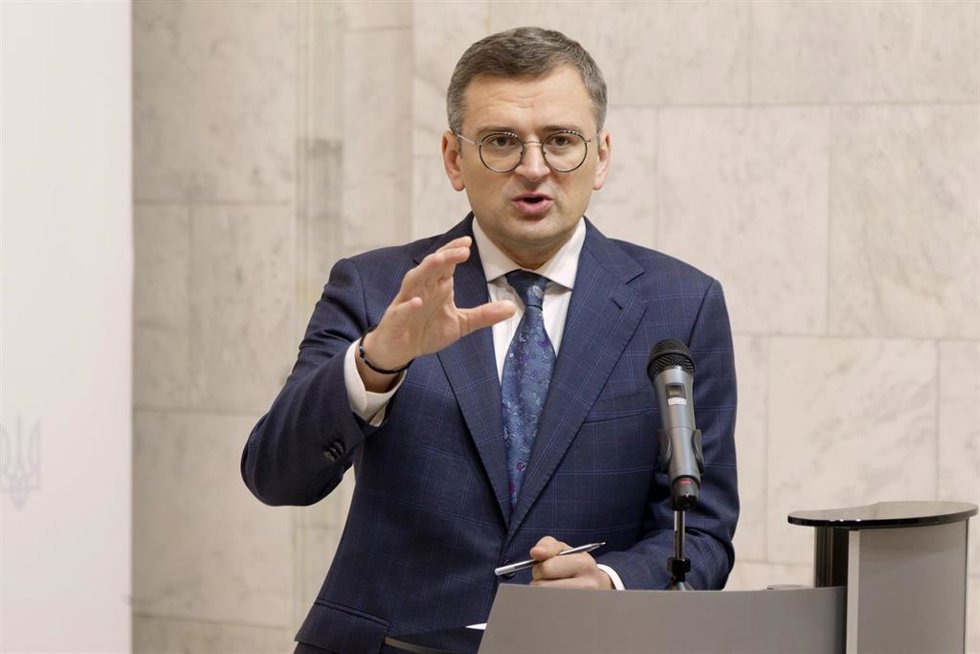 Archivo - El ministro de Exteriores de Ucrania, Dimitro Kuleba