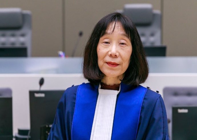 Archivo - La jueza del TPI Tomoko Akane