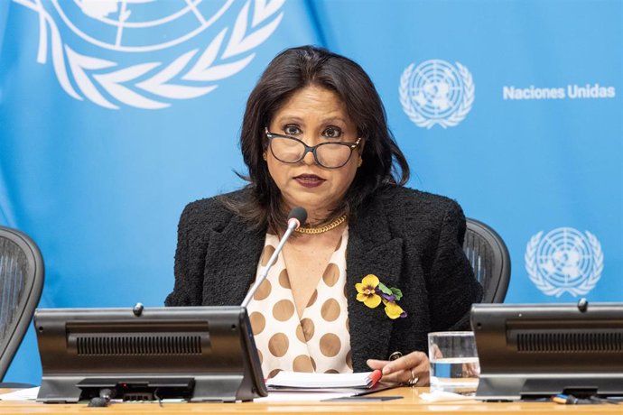 La representante especial de la ONU sobre la Violencia Sexual en Conflictos, Pramila Patten