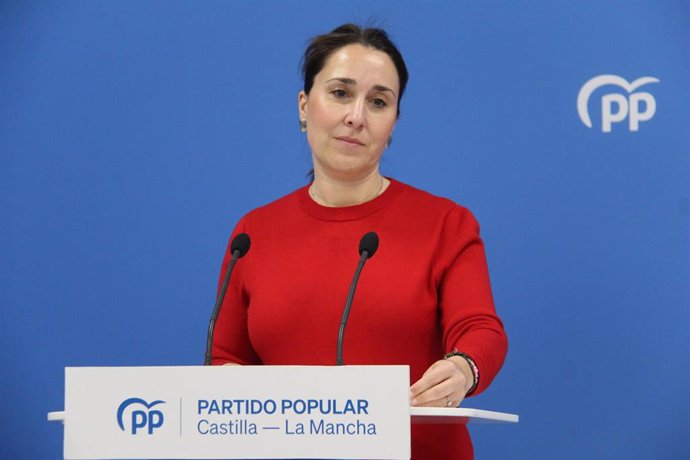 La portavoz del Partido Popular de Castilla-La Mancha, Alejandra Hernández