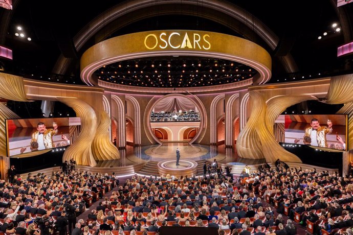 El Dolby Theatre en la gala de los Oscar 2024
