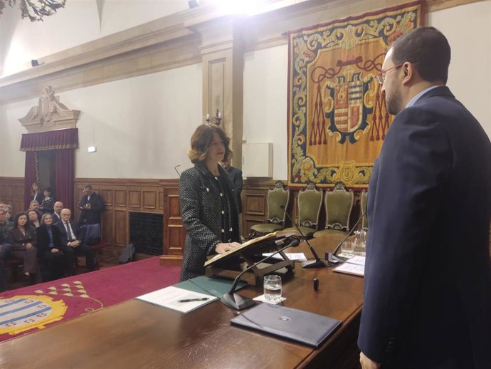 Ángela Santianes Toma Posesión Como Nueva Presidenta Del Consejo Social De La Universidad De Oviedo.